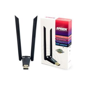 Speed-x Alfa W136 3dbi Rtl 8192 Dual Antena Wifi Usb Adapter 300 Mbps