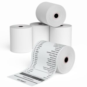 60 Meter Brite Thermal Paper Bill Roll (Black)