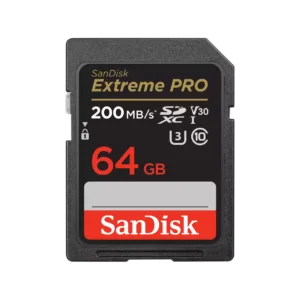 64GB SanDisk Extreme PRO SDHC™ And SDXC™ UHS-I Card 200MB/s