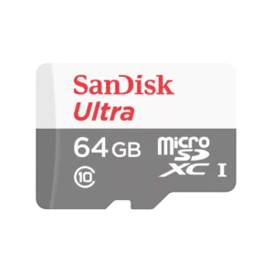 64GB SanDisk Ultra microSD cards 100MB/s without adapter