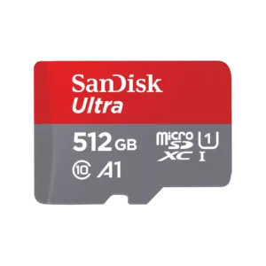 512GB SanDisk Ultra microSD cards 150MB/s without adapter