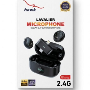 HAWK PD-WM62 Pro 2-in-1 Wireless Microphone Type-C & Lightning ENC Noise Cancellation Grey
